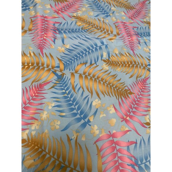 Hoffman California Eco Friendly Fabric Tropical Foliage Design 100% Cotton 1yd 1 - Picture 4 of 13